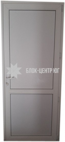 Металлопластиковая дверь для уличного биотуалета