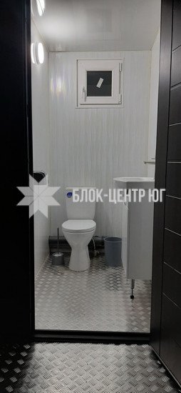 Модульний туалет з коридором МК2/2