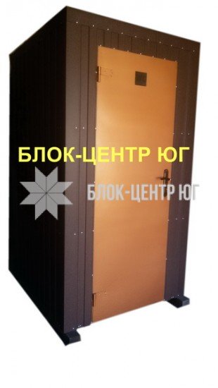  Биотуалет кабина повышенного комфорта на яму Комфорт ТПК-3  